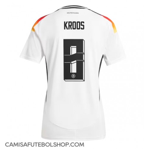 Camisa de time de futebol Alemanha Toni Kroos #8 Replicas 1º Equipamento Europeu 2024 Manga Curta